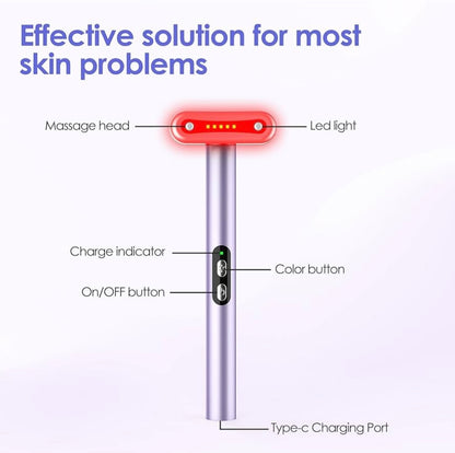 Red Light Therapy for Face & Body Beauty Wand